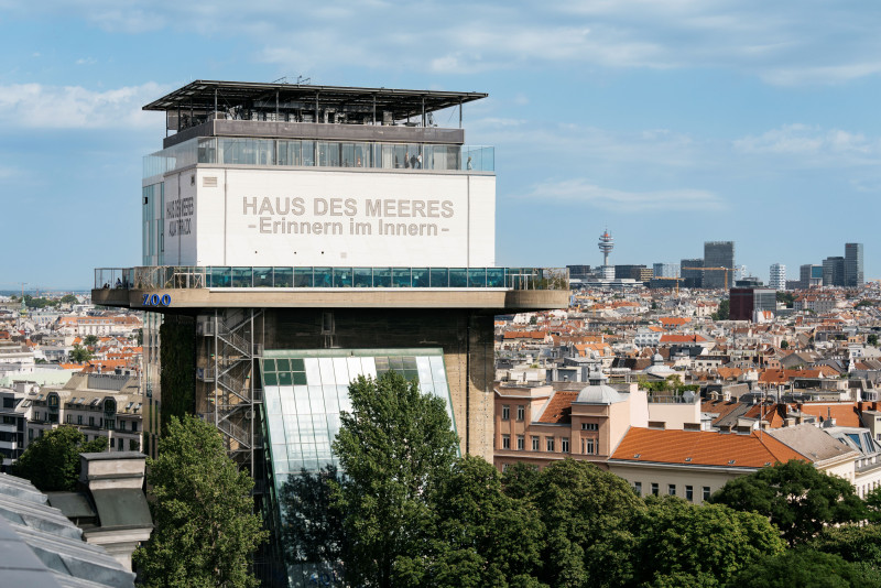 Das Haus des Meeres in Wien.