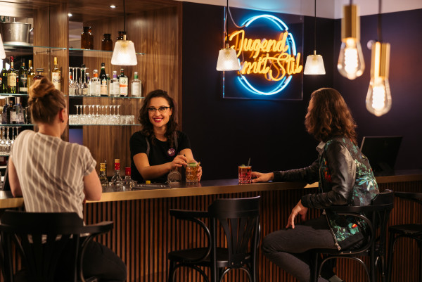 Bar in the Hotel Schani Salon