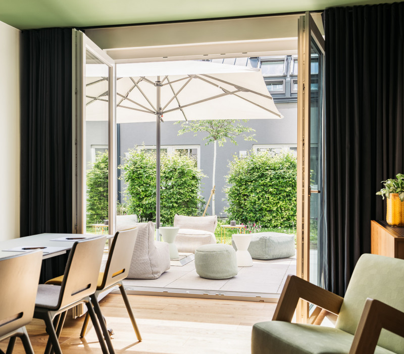 Veranstaltungslocation mit eigener Terrasse im Hotel Schani UNO City in Wien
