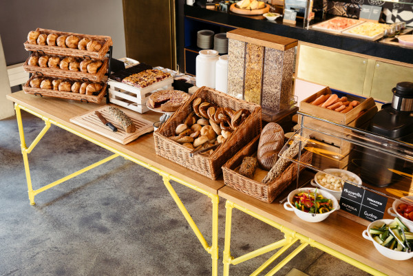 Frühstücksbuffet im Hotel Schani Wien